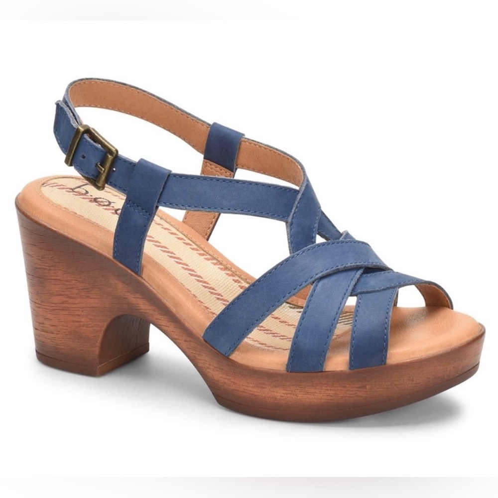 b.o.c. Adara Blue Sandal size 6